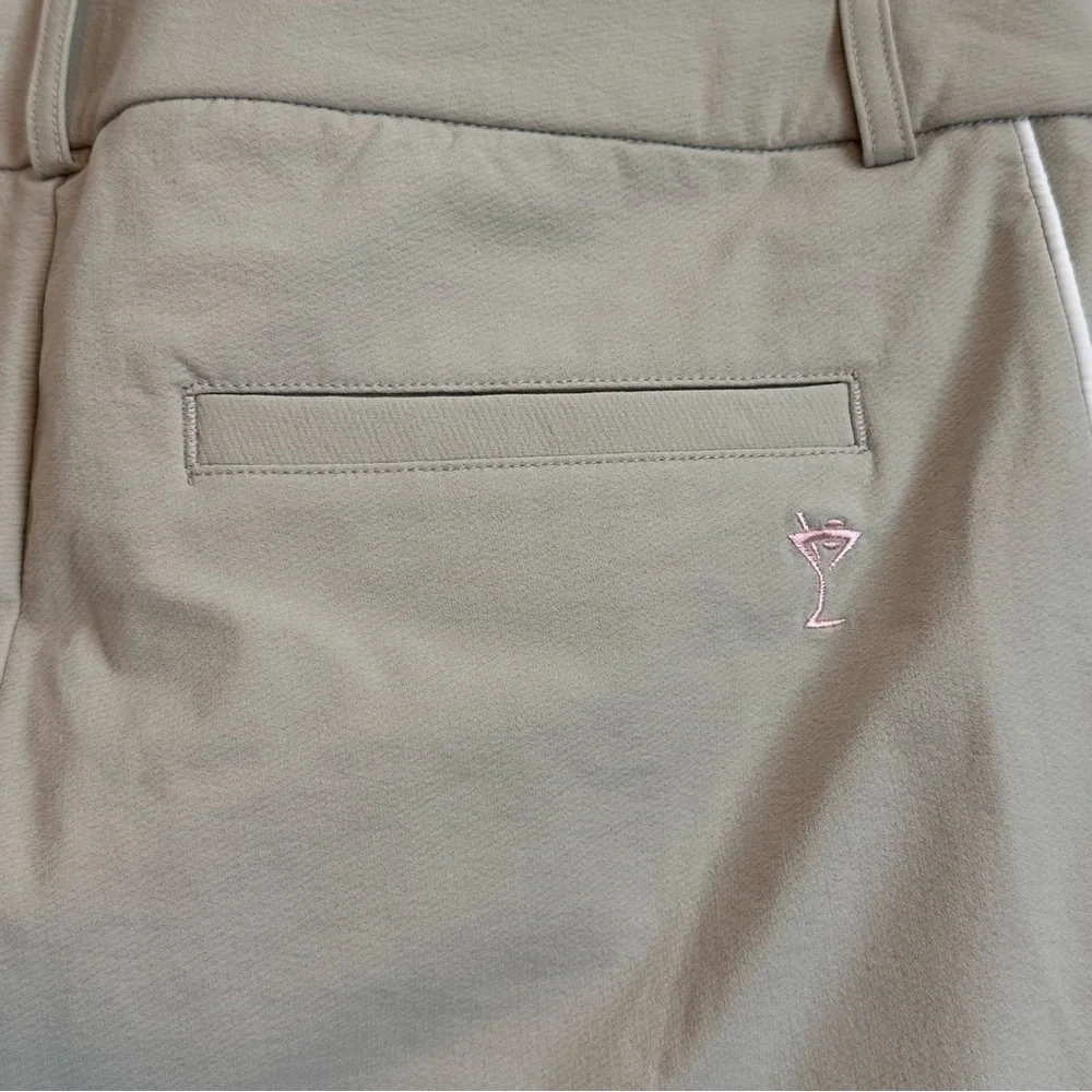 Classic Women's Beige Ankle Pants - Picture 11 of 14